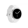 Samsung Galaxy Watch 8 3,3 cm (1,3 polegadas) AMOLED 40 mm digital 438 x 438 pixels ecrã tátil 4G prateado Wi-Fi GPS (satélite)