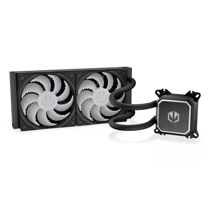 Refrigeração líquida all-in-one para processador ENDORFY Navis F240 ARGB 24 cm preto 1 unidade