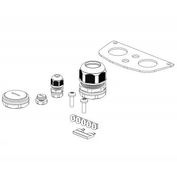 Conjunto de peças sobresselentes para carregador de veículos elétricos Charge Amps Aura, 22 kW