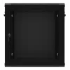 Armário de parede Lanberg WF01-6412-23B 12U preto IP20