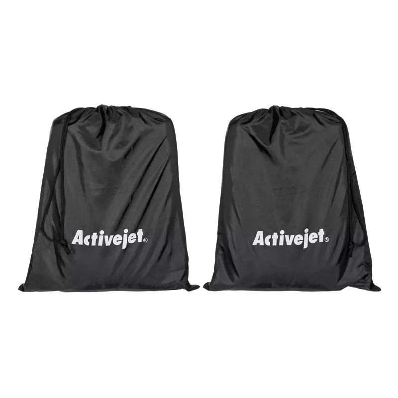 Massajador de pernas para drenagem linfática ActiveJet ACM-PLUS-A1 L – bateria 25 W, bateria integrada, 380×1020×60 mm, preto