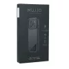 Mujjo Full Leather Case MagSafe capa para iPhone 17 Pro cinzento