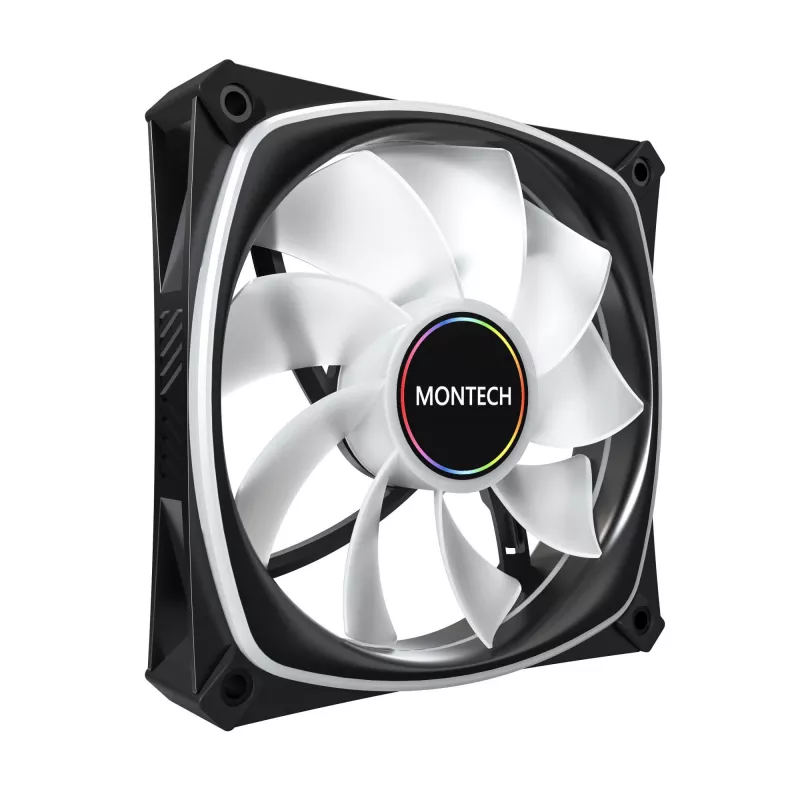 MONTECH RX120 PRO preto 120mm ARGB pack de 3