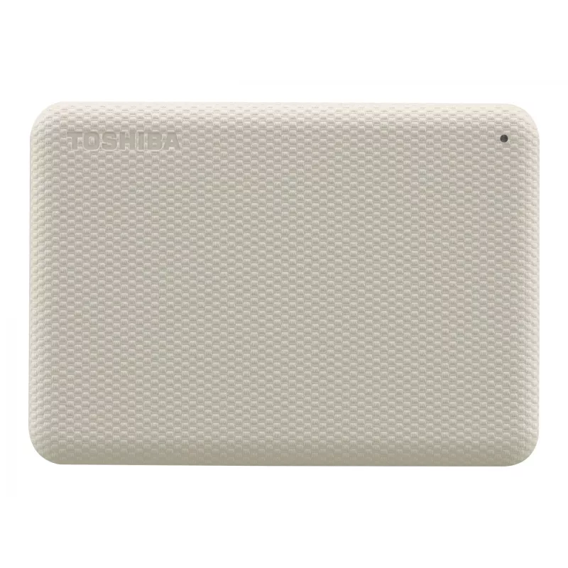 Toshiba Canvio Advance - disco rígido - 4 TB - externo (portátil) - 2.5 (6.4 cm) - USB 3.2 Gen 1 - bege claro