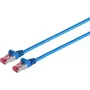 Cabo de rede ShiverPeaks 75730-AB CAT 6A S/FTP PIMF, cabo Ethernet blindado de 4 pares