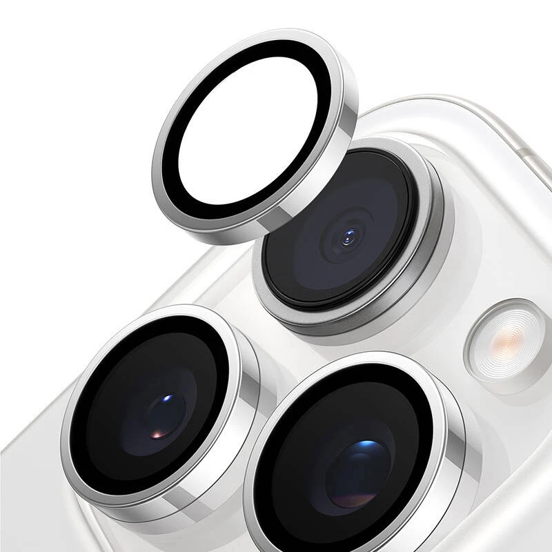 Torras Lensguard para iPhone 16 Pro Max (cinzento titânio)