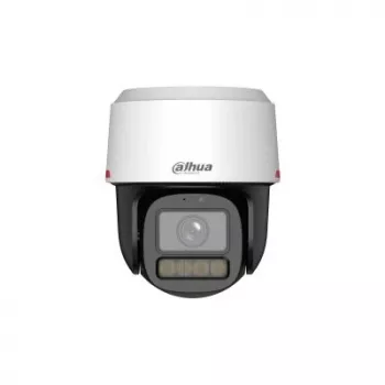 Câmara IP dome PT DAHUA PT2849C1-S-PVLED0360BPRO 8MP PT com função de rotação e inclinação integrada e iluminação LED