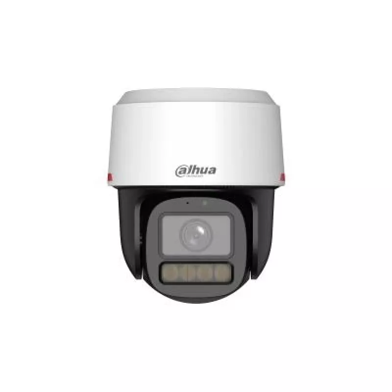 Câmara IP dome PT DAHUA PT2849C1-S-PVLED0360BPRO 8MP PT com função de rotação e inclinação integrada e iluminação LED