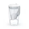 Brita Glass+1 Maxtra Pro Pure Performance jarro filtrante de vidro, 2,5 l totais / 1,5 l filtrados, adequado para máquina de lavar loiça, cinzento