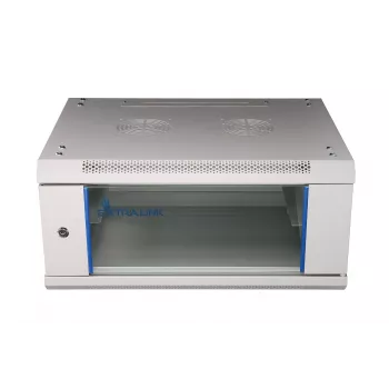 Rack de parede 4U 600x450 cinzento - Extralink