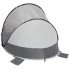 Tenda de cúpula/iglu High Peak Calobra 80 — Cinzento, 2000×1200×900 mm, chão em poliéster, hastes de fibra de vidro