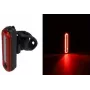 Luz traseira de bicicleta FISCHER com 50 LEDs e alimentação a pilhas, modelo 50641