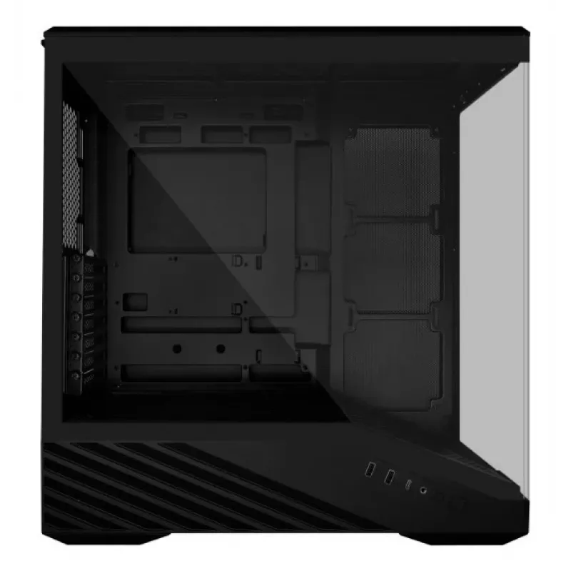 Lian Li Vector V100 G99.V100RX.00 caixa de PC Midi Tower, ATX, RGB, vidro temperado, preta