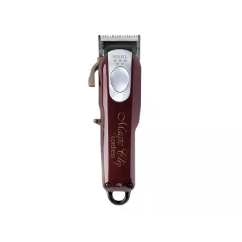 Máquina de cortar cabelo Wahl Cordless Magic Clip Burgundy 0,8–2,5 mm