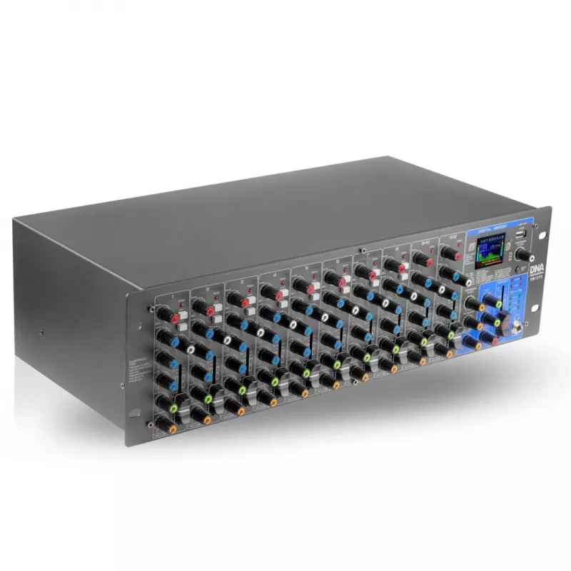 RM12 FX - misturador analógico com Bluetooth DSP EQ MP3 Phantom, 12 canais