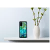 Capa de proteção iKins para Samsung Galaxy S20 — design preto Water Lilies