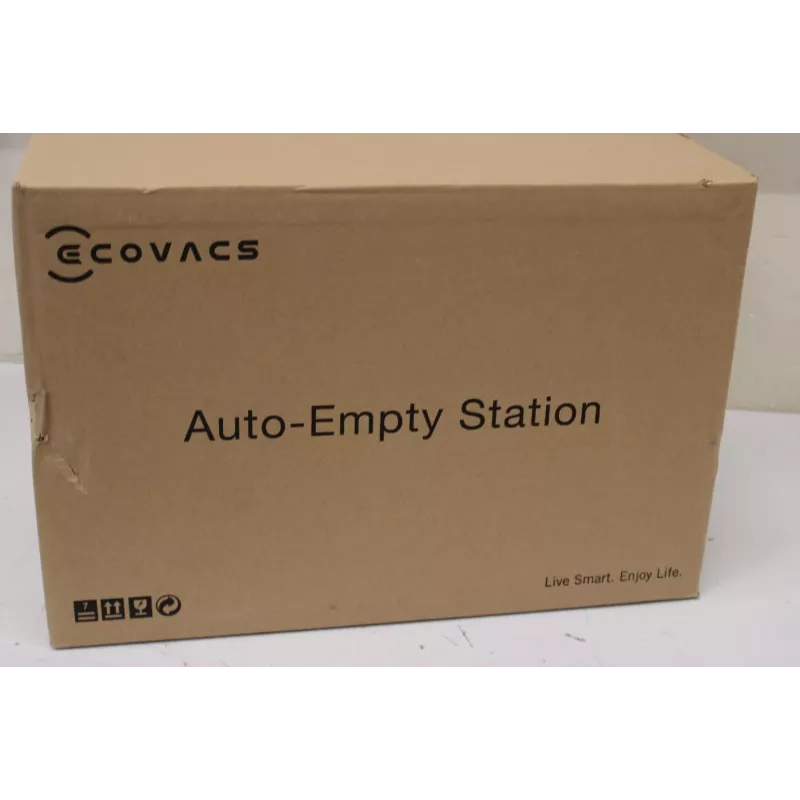 Estação de esvaziamento automático Ecovacs CH1918 para OZMO T8 N8 T9 — branca, inclui 2 sacos de pó