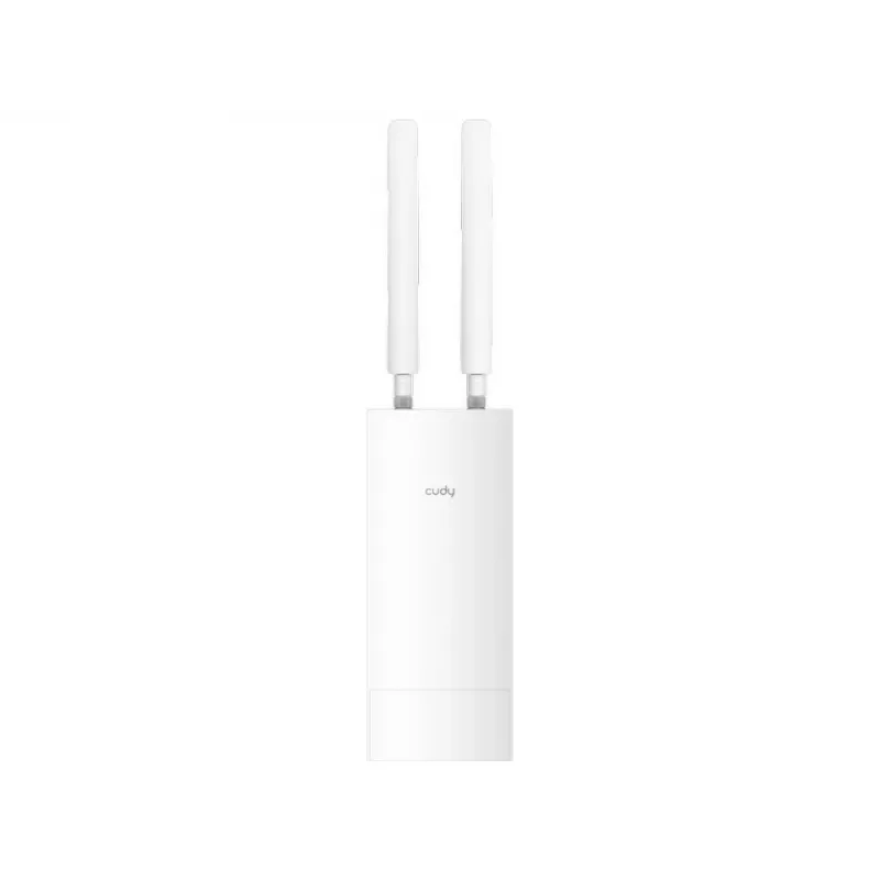 Access Point Outdoor Cudy AP3000 Outdoor — Banda dupla 2.4/5 GHz, IP65, PoE, 1x RJ-45, 2× antenas externas RP‑SMA