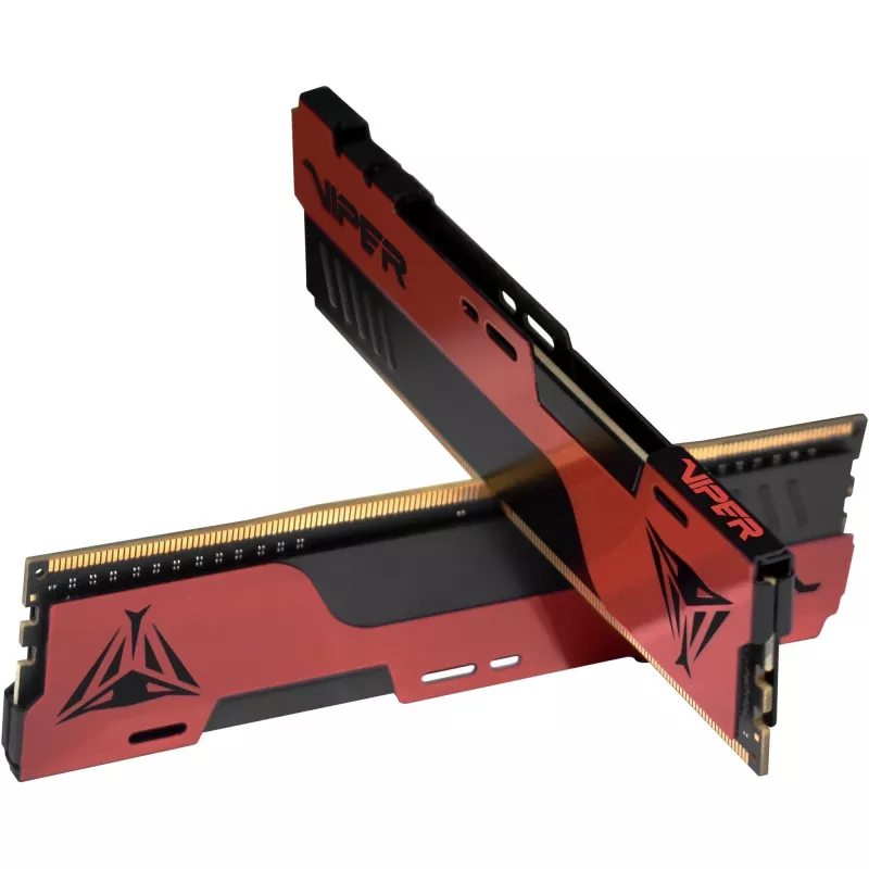 DIMM 32 GB DDR4-3200 (2x 16 GB) Dual-Kit, memória RAM vermelho/preto, PVE2432G320C8K, Viper Elite II, INTEL XMP