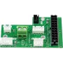 Placa extrusora para impressora 3D Flashforge Creator 4 vermelha – placa de controlo de substituição para extrusor Creator 4