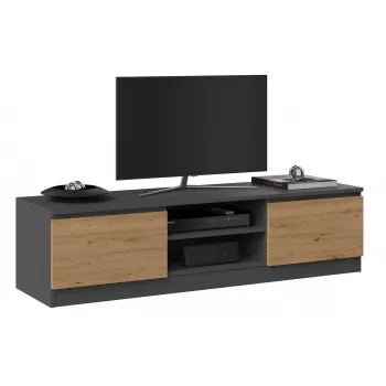 Móvel de TV Topeshop RTV 140 ANTR/ARTIS com 2 prateleiras