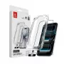 Crong EasyShield CRGES2PIP1769P película de proteção de vidro temperado, pack de 2 com aplicador para iPhone 17 Pro Max / 16 Pro Max