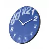 NeXtime Relógio 3077bl 3D, Ø39,5 cm, parede, azul/branco