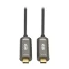 Cabo de fibra ótica ativo (AOC) com certificação plenum USB-C para USB-C da série Eaton Tripp Lite