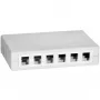 LOGILINK- Caixa de superfície Keystone 12 portas UTP, branca (NK4033)