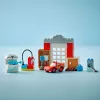 Brinquedo de construção LEGO DUPLO 10456 Visita do McQueen Disney à Oficina do Doc — 35 peças, para crianças a partir dos 2 anos, blocos grandes