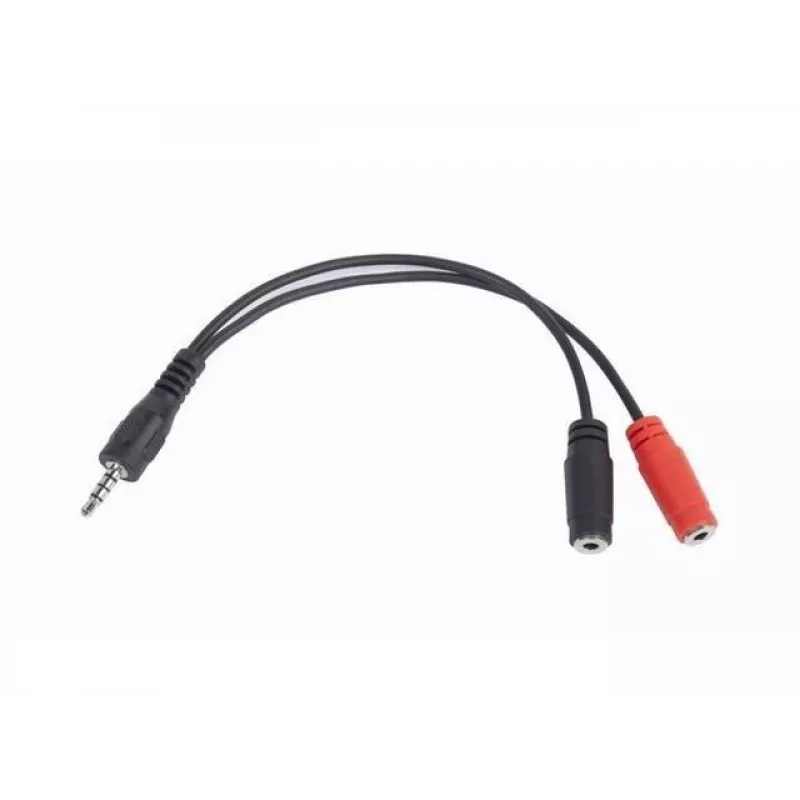 CABO ÁUDIO 3.5MM 4-PIN PARA/3.5MM S+MIC CCA-417 GEMBIRD