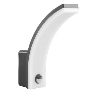 Aplique de parede LED MACLEAN MCE512 GR com sensor de movimento, lâmpada LED energeticamente eficiente