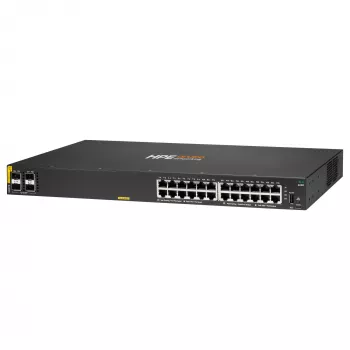 Switch HP Enterprise Aruba 6000 24G CL4 4SFP — 24 x Gigabit Ethernet, 4 x portas SFP