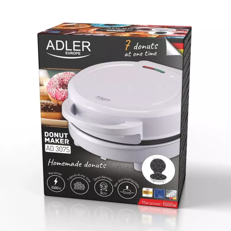 Máquina de donuts Adler | AD 3075 | Máquina de donuts | 1500 W