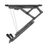 Suporte de teto elétrico para TV MACLEAN MC-880 para televisores de 32–70 polegadas, máx. 35 kg, VESA até 600×400