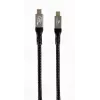 Cabo USB-C para USB-C GEMBIRD CCBP-USB4-CMCM240 1,5 m, USB4 Gen 3x2, 40 Gbit/s, 240 W, preto