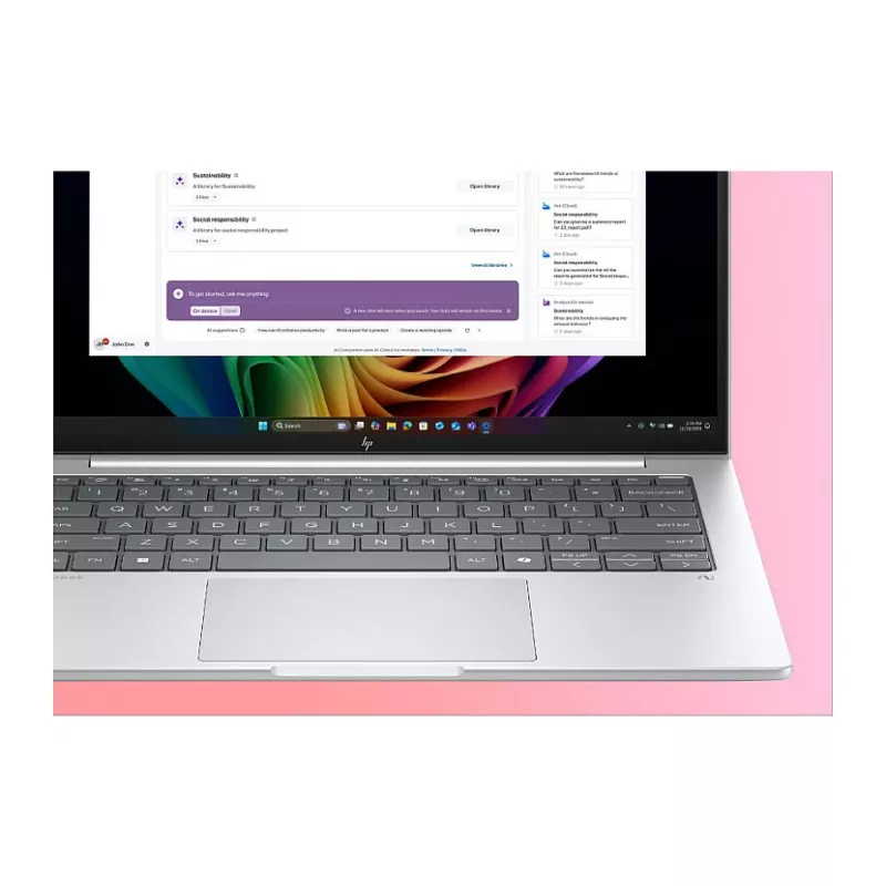 HP EliteBook 8 G1i CU5 226V/16GB/512SSD/W11 Pro 3 anos de garantia (DE) - Layout do teclado possivelmente alemão