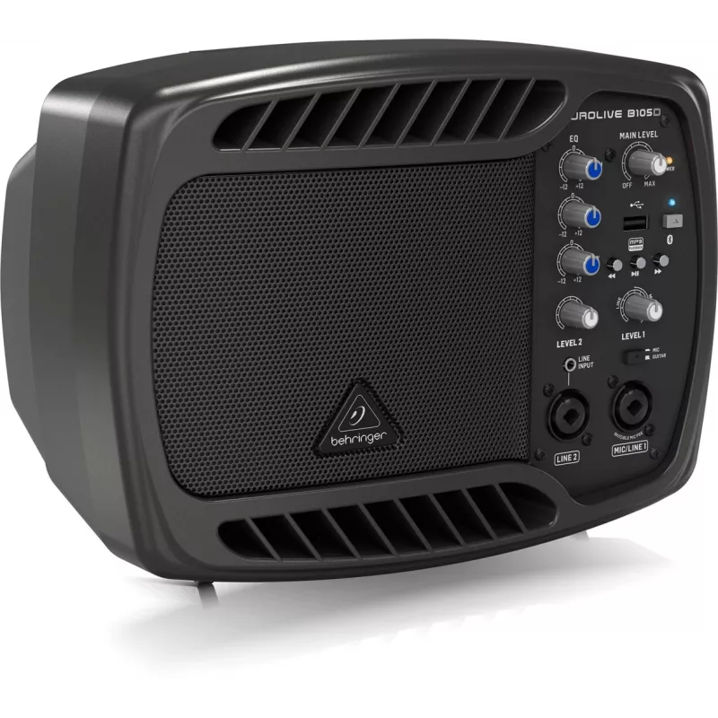 Altifalante Behringer B105D Full Range preto com fios e sem fios 50 W