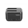 Docking station para discos 2,5/3,5 USB 3.0 Natec Kangaroo Dual, função de clonagem, fonte de alimentação
