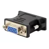 Adaptador DVI-A VGA 15 pinos Gembird A-DVI-VGA-BK