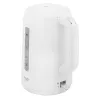 Chaleira elétrica Adler | AD 1386 | Elétrica | 1850 W | 2,2 L | Plástico | Base rotativa 360° | Branco