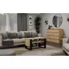 Mesa de centro top e shop Topeshop STOLIK KAWOWY ŁAWA MODERN 4P carvalho Artisan preto