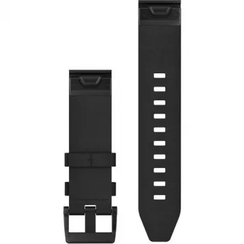Pulseira Garmin QuickFit preta Leather 010-12740-01