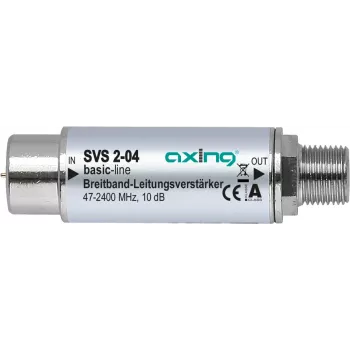 Axing SVS 2-04 Amplificador de sinal de TV 47 - 2400 MHz (SVS00204)