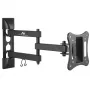 Suporte de parede para TV/monitor MACLEAN MC-719, para ecrãs até 68,6 cm (27 inch), máx. 15 kg, VESA 100x100, preto