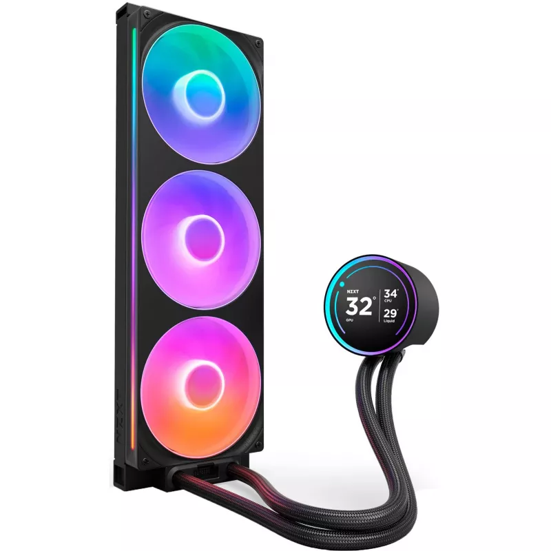Kraken Elite 420 RGB 420 mm, refrigeração líquida preto