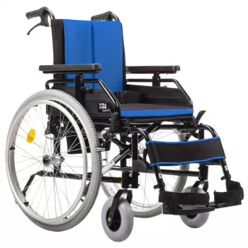 Cadeira de rodas dobrável MDH Cameleon 18' — cadeira de mobilidade compacta e portátil
