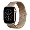 Apple pulseira para relógio milanesa, dourada, 46mm, S/M, MGJ44ZM/A