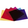 Conjunto de filtros de cor para palco EUROLITE 9410045A – vermelho, azul, verde, amarelo