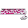 Conjunto de teclado e rato sem fios CANYON HSET-W6 Pink Kitty Edition